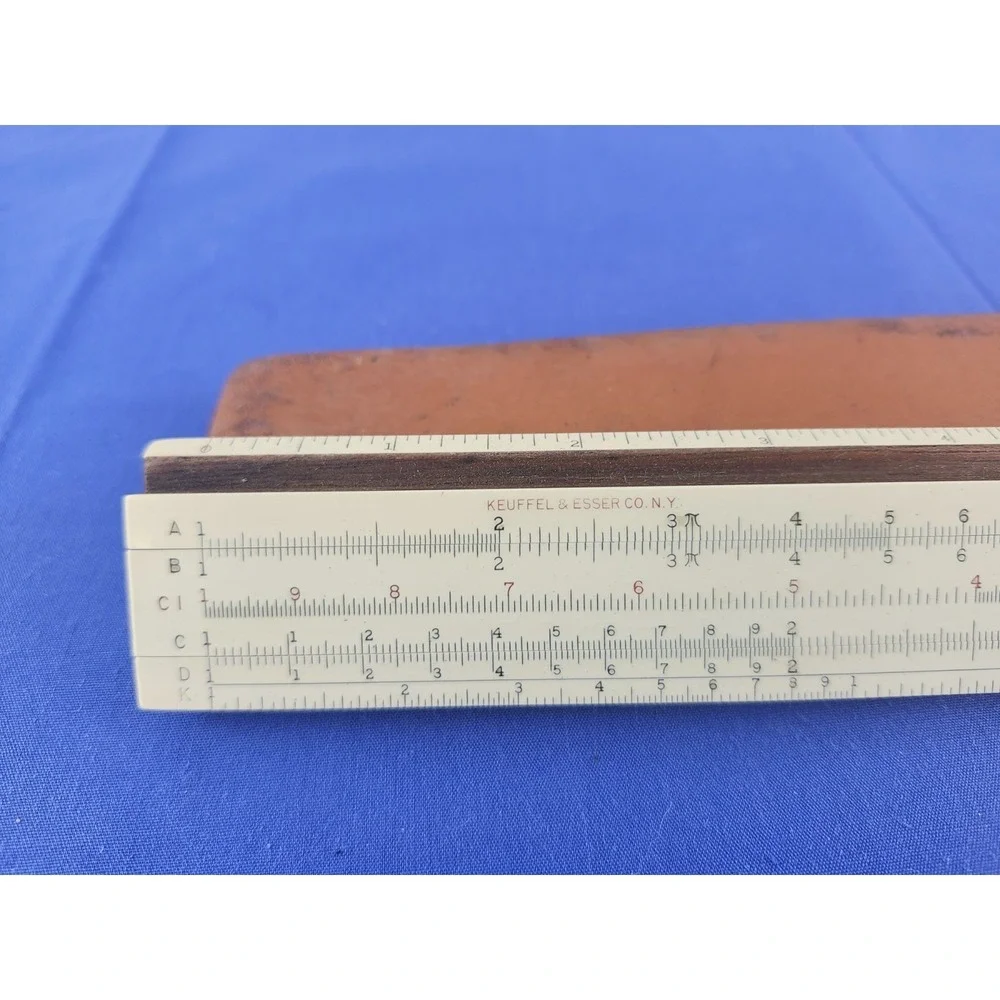 VINTAGE KEUFFEL & ESSER SLIDE RULE‎ N4053-3, 10